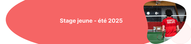 bannière stage jeune été 2025